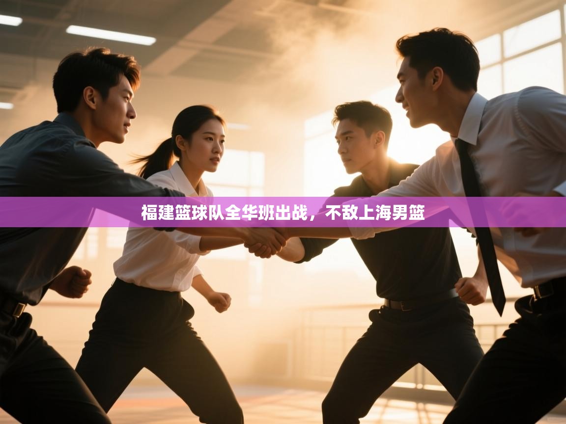 福建篮球队全华班出战，不敌上海男篮