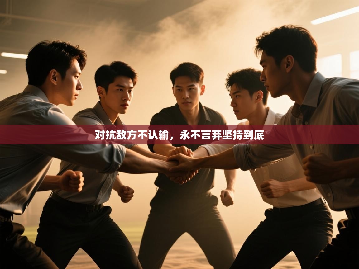对抗敌方不认输，永不言弃坚持到底